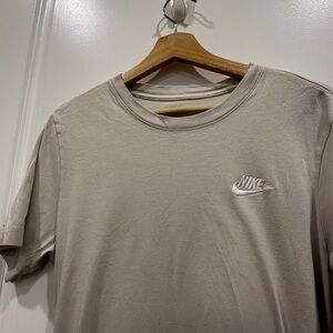 Casual Nike Women's Light Tan Short Sleeve Tee